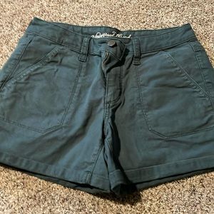 Dark green shorts